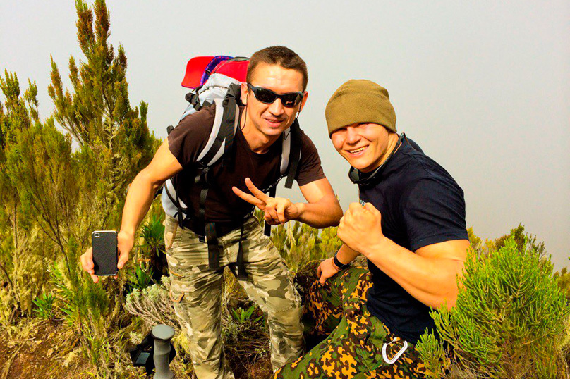 Фото с Килиманджаро